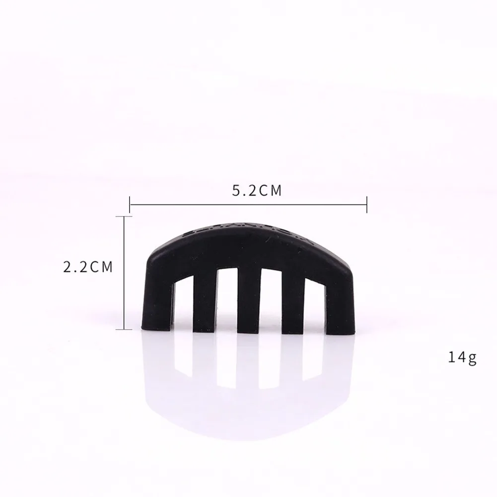 Durable Rubber Silencer Violin Mute Violino Accessories For 4/4 3/4 1/2 Practice 5.2 X 2.2cm High Quality Useful Best
Durable Rubber Silencer Violin Mute Violino Accessories For 4/4 3/4 1/2 Practice 5.2 X 2.2cm High Quality Useful Best