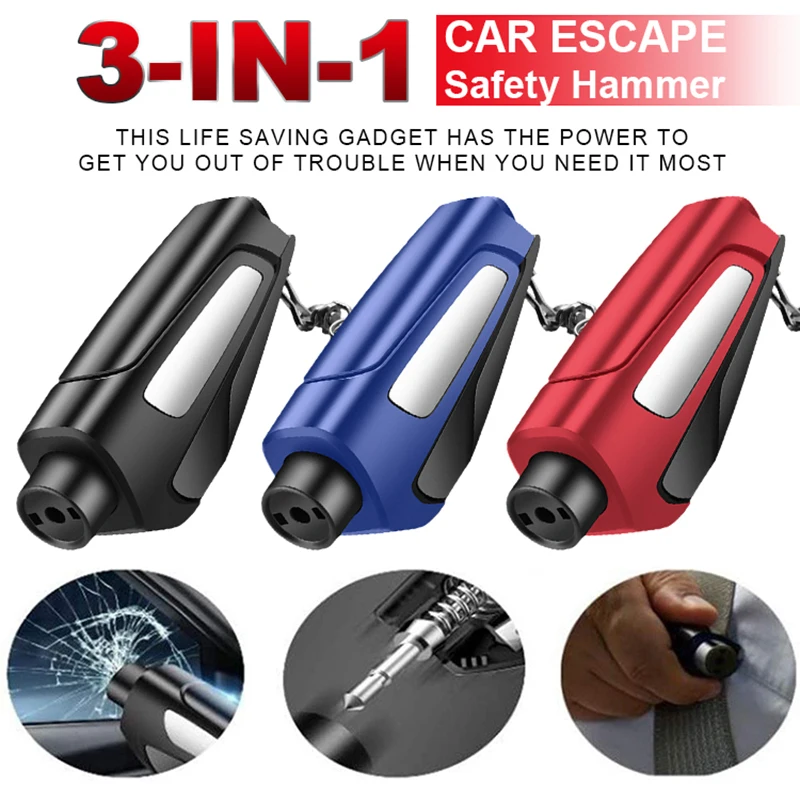 Mini Seat Safety Hammer Auto Glass Multifunctional Lifesaving Escape Rescue Tool Car Accessories Seat Belt Cutter Keychain
Mini Seat Safety Hammer Auto Glass Multifunctional Lifesaving Escape Rescue Tool Car Accessories Seat Belt Cutter Keychain