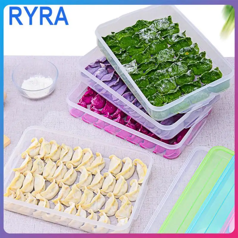 Quick-frozen Fresh-keeping Box Food Grade 1-3 Layer Frozen Refrigerator Freezer Box Dumpling Box Dumpling Freezing With Lid
Quick-frozen Fresh-keeping Box Food Grade 1-3 Layer Frozen Refrigerator Freezer Box Dumpling Box Dumpling Freezing With Lid