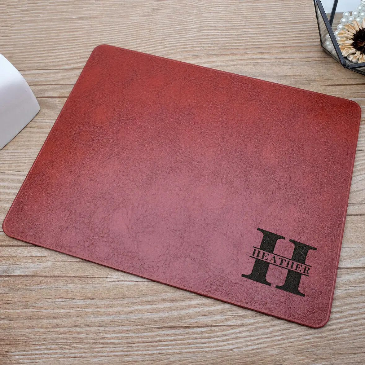 Personalized Leather Mousepad Custom Monogram Mouse Pad Cushion Leather Mouse Pad Coworker Gift Leather Gaming Mice Mat For Him
Personalized Leather Mousepad Custom Monogram Mouse Pad Cushion Leather Mouse Pad Coworker Gift Leather Gaming Mice Mat For Him