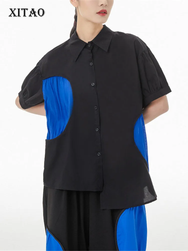 XITAO Pot Single Breast Blouse Fashion Women Fashion Half Sleeve Goddess Fan Casual Style Loose 2022 Summer Shirt ZY7168
XITAO Pot Single Breast Blouse Fashion Women Fashion Half Sleeve Goddess Fan Casual Style Loose 2022 Summer Shirt ZY7168