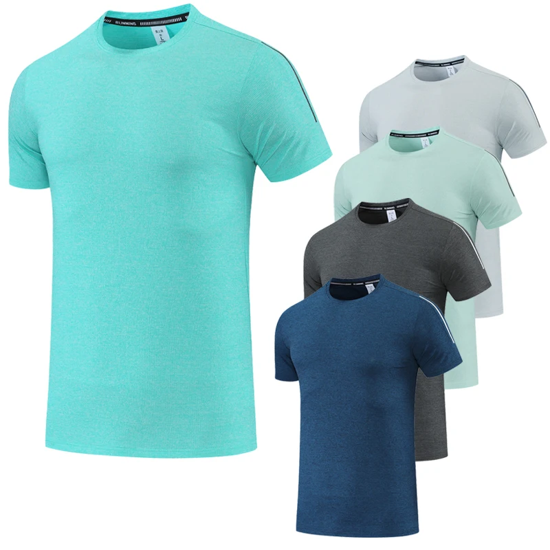 Comfortable Gym Shirts Reflective Men Running Workout Training Outdoor Quick Drying Sports Bodybuilding Polyester Short Sleeves
Comfortable Gym Shirts Reflective Men Running Workout Training Outdoor Quick Drying Sports Bodybuilding Polyester Short Sleeves