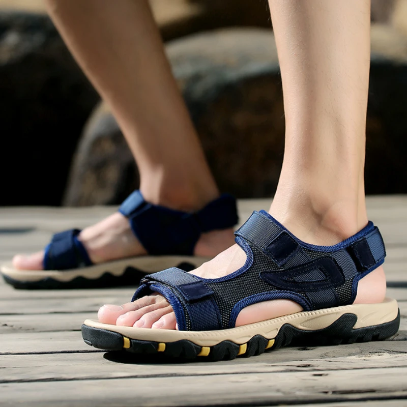 сандалии мужские летние сабо мужские босоножки Сандалии большого размера мужские для ношения на улице, повседневные пляжные тапочки с откр... 
сандалии мужские летние сабо мужские босоножки Сандалии большого размера мужские для ношения на улице, повседневные пляжные тапочки с откр...