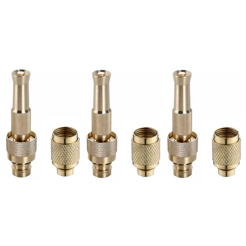 3X Brass High Pressure Car Wash Adjustable Straight Handle Hose Nozzle Garden Tool Faucet Home Accessories
3X Brass High Pressure Car Wash Adjustable Straight Handle Hose Nozzle Garden Tool Faucet Home Accessories