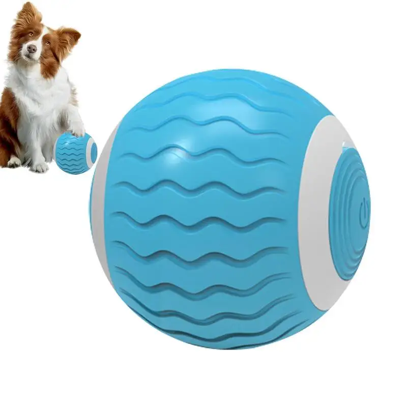 

Самодвижущийся игрушечный мяч для кошек, Электрический самовращающийся интерактивный мяч для домашних животных, перезаряжаемый, 360 автоматически вращающийся, безопасный для щенков и котят