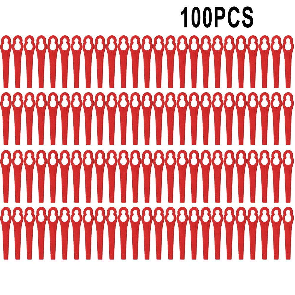 5-100Pcs 83mm Plastic Blade Pendants For Cordless Grass Trimmer Blade Cutter Lawn Trimmer Spare Blade Garden Replacement Tool
5-100Pcs 83mm Plastic Blade Pendants For Cordless Grass Trimmer Blade Cutter Lawn Trimmer Spare Blade Garden Replacement Tool
