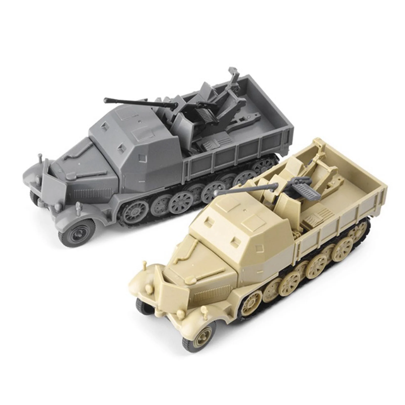 1:72 Scale Miniature Half Track Armored Vehicle Model Toys World War II FLAK37 4D Assembly DIY Kit
1:72 Scale Miniature Half Track Armored Vehicle Model Toys World War II FLAK37 4D Assembly DIY Kit