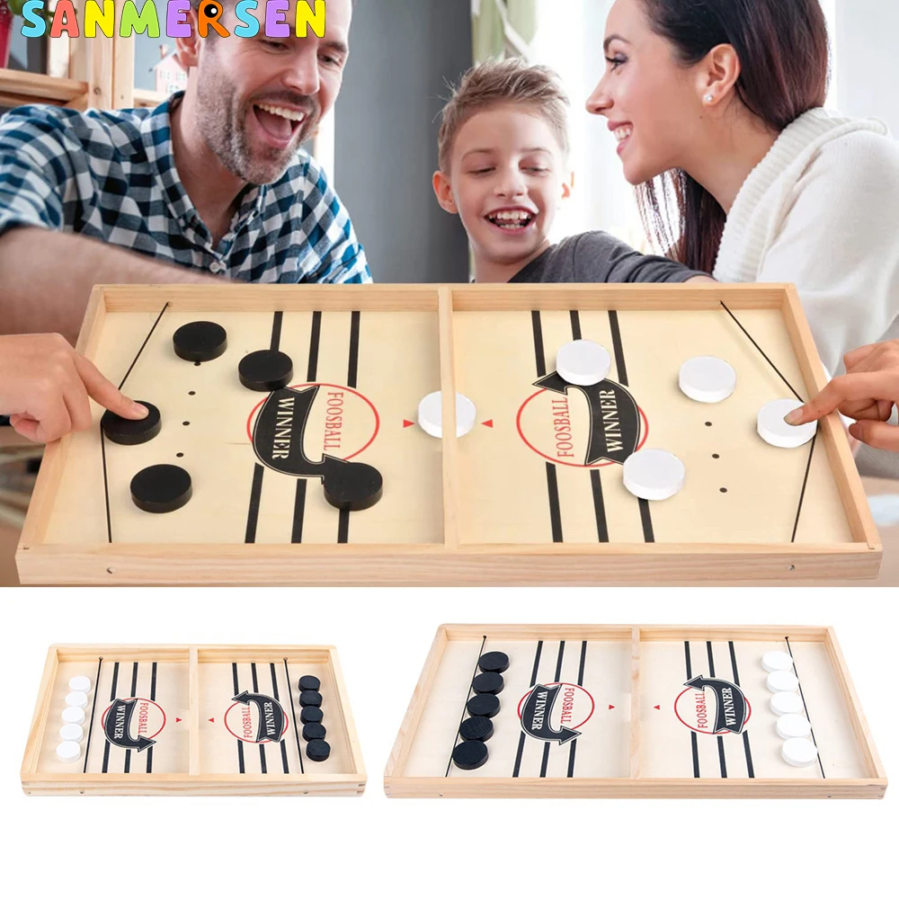 Winner Games Table Hockey Game Catapult Chess Parent-child Interactive Toy Fast Sling Puck Board Game Toys For Adult Children
Winner Games Table Hockey Game Catapult Chess Parent-child Interactive Toy Fast Sling Puck Board Game Toys For Adult Children