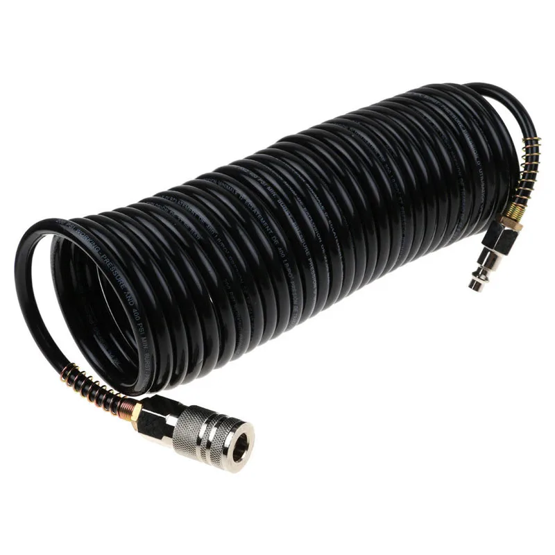 7.5M/25FT Air Hose Fittings Recoil Pneumatic Airline Compressor 200 PSI Quick Coupler NW
7.5M/25FT Air Hose Fittings Recoil Pneumatic Airline Compressor 200 PSI Quick Coupler NW