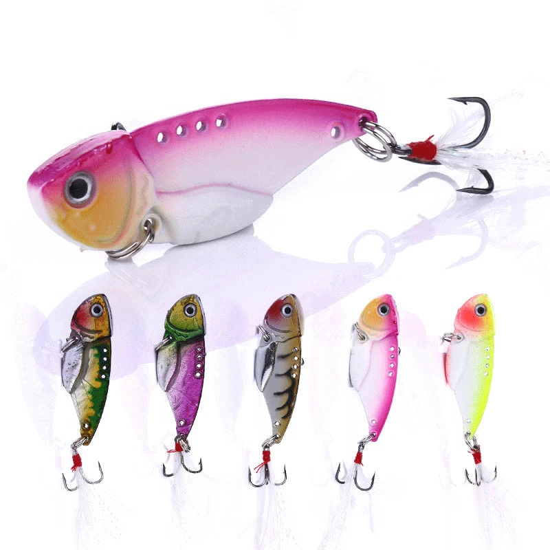 1 Pcs 55mm 11g Metal VIB Fishing Lure Vibration Spoon Bass Baits Crankbait Bass Wobbler Hard Baits Cicada Lure VIB Tackle
1 Pcs 55mm 11g Metal VIB Fishing Lure Vibration Spoon Bass Baits Crankbait Bass Wobbler Hard Baits Cicada Lure VIB Tackle