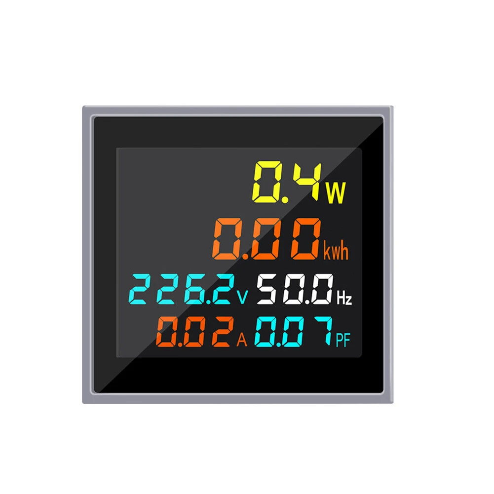 D48-2058 Digital Voltmeter Ammeter AC 50-300v 100A Wattmeter Power Energy Frequency Meter LCD Voltage Monitor Current Tester
D48-2058 Digital Voltmeter Ammeter AC 50-300v 100A Wattmeter Power Energy Frequency Meter LCD Voltage Monitor Current Tester