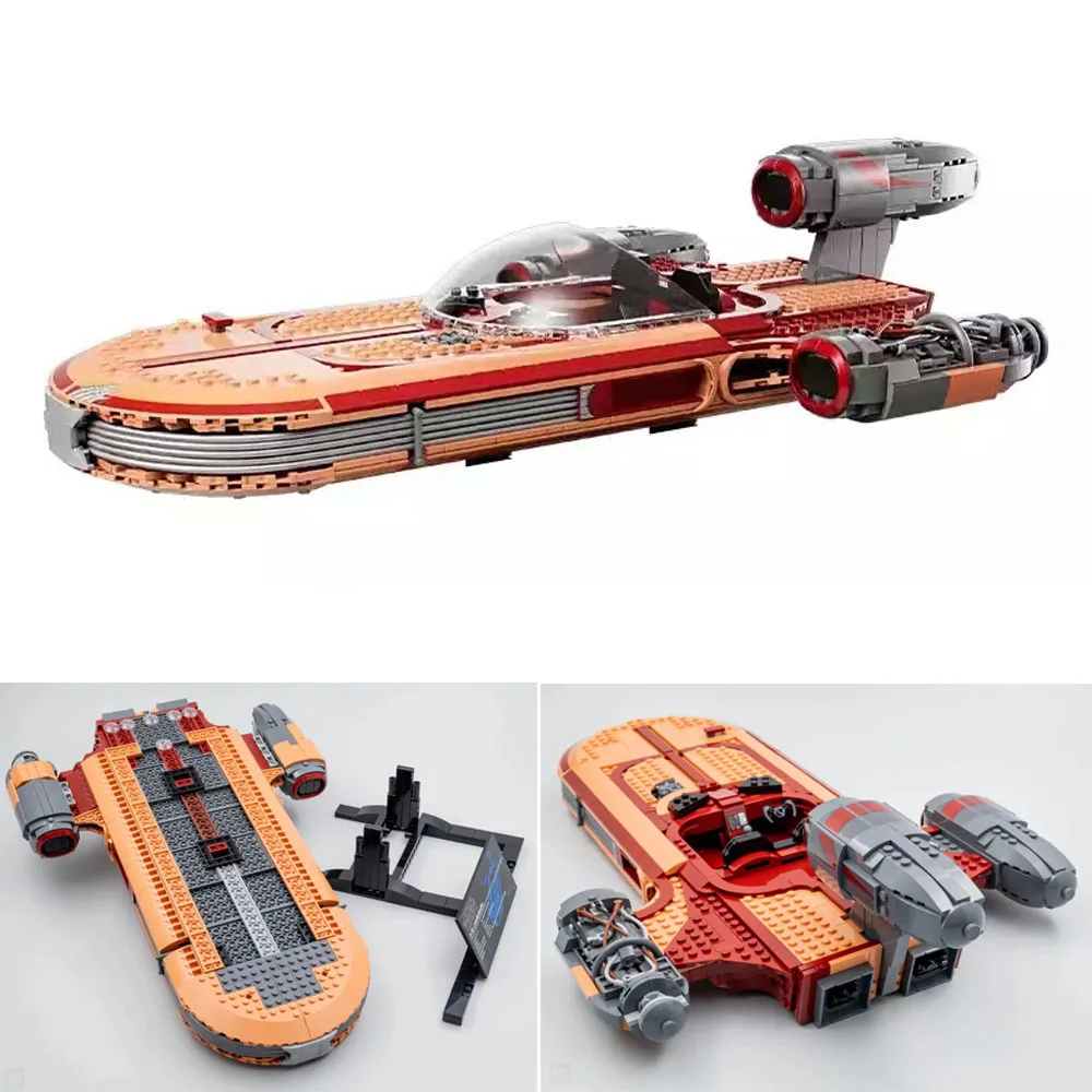Spaceship Starfighter Skywalker Land Speed Car 75341 Blocks Landspeeder Model Building Blocks Children Toys Gift
Spaceship Starfighter Skywalker Land Speed Car 75341 Blocks Landspeeder Model Building Blocks Children Toys Gift