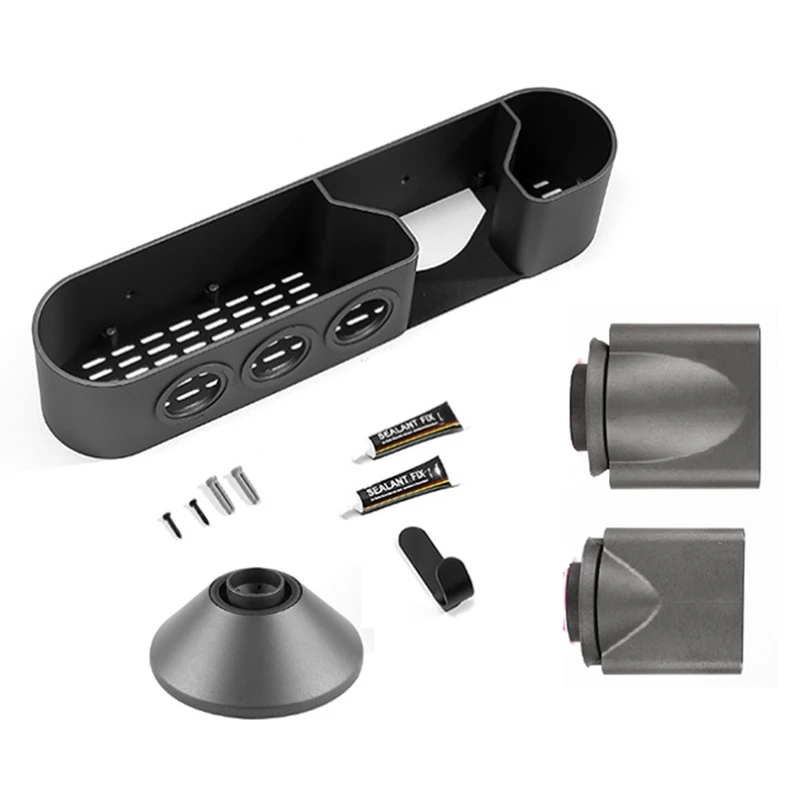 For Dyson Supersonic Series Hair Dryer Storage Rack Free Punching Wall Storage Shelf Holder +Diffusion Styler Nozzle
For Dyson Supersonic Series Hair Dryer Storage Rack Free Punching Wall Storage Shelf Holder +Diffusion Styler Nozzle