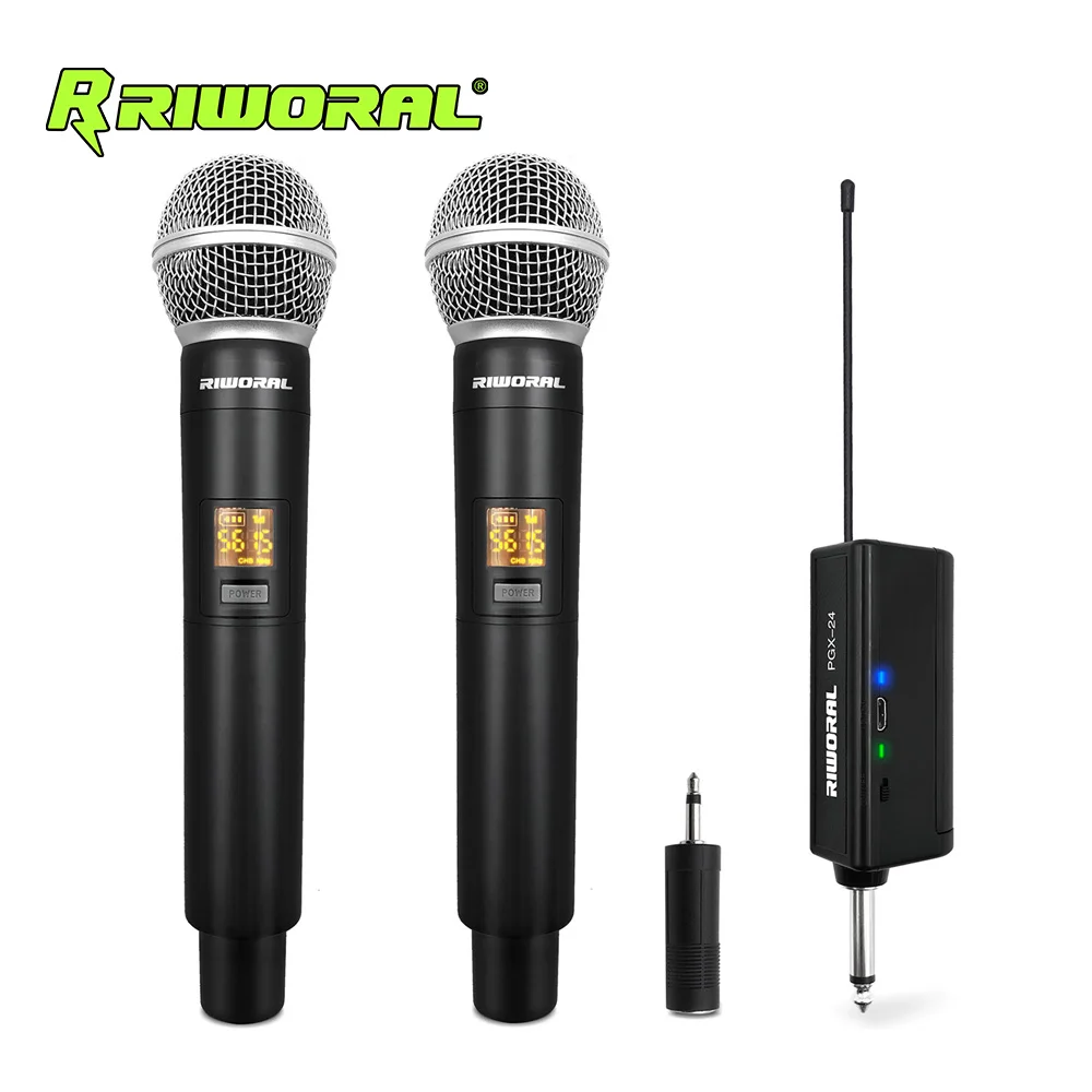 PGX24 Professional Protabe 1for2 Transmitter and Receiver Microphone Hifi Speaker UHF Recording Wireless Microphone for Teaching
PGX24 Professional Protabe 1for2 Transmitter and Receiver Microphone Hifi Speaker UHF Recording Wireless Microphone for Teaching