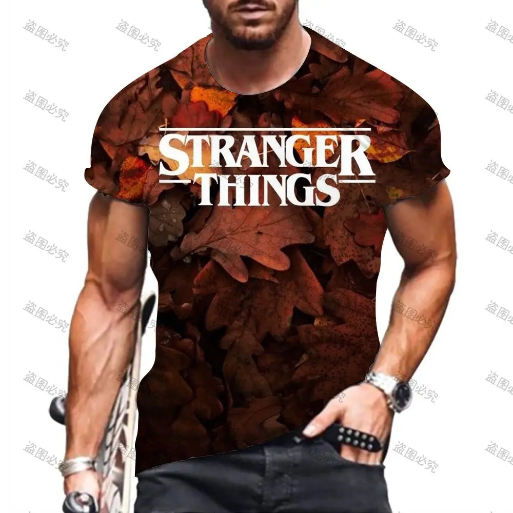 Stranger Things New High Quality Couple Party Short Sleeve Leisure Y2k Mens T-shirts Men T Shirt Children's T-shirt Anime 6XL 
Stranger Things New High Quality Couple Party Short Sleeve Leisure Y2k Mens T-shirts Men T Shirt Children's T-shirt Anime 6XL