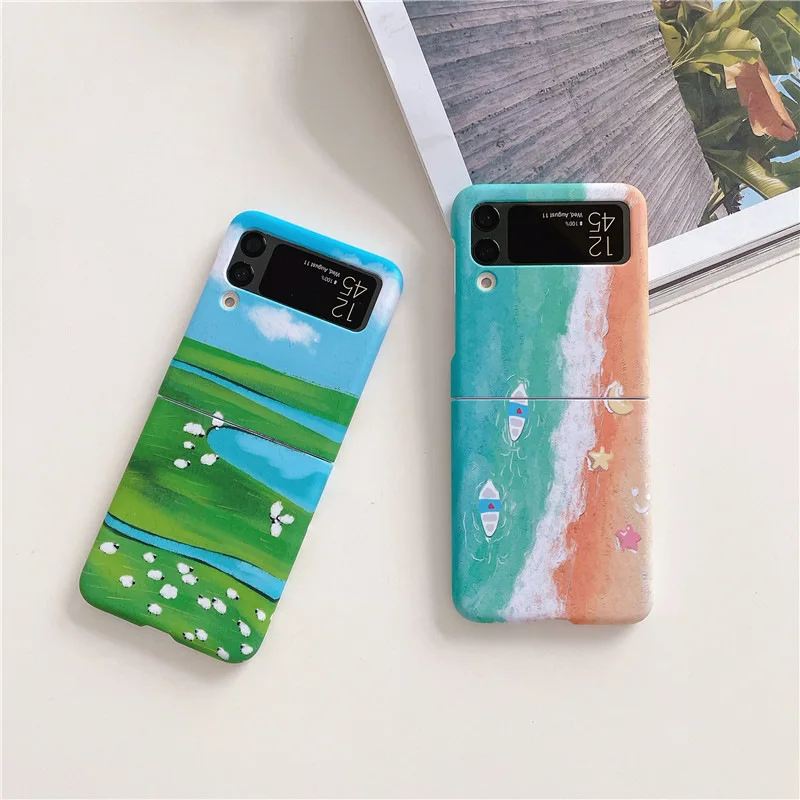 Color Painting Sandbeach Steppe Phone Case for Samsung Galaxy Z Flip 3 Z Flip 4 Hard PC Back Cover for ZFlip3 ZFlip4 Case Shell
Color Painting Sandbeach Steppe Phone Case for Samsung Galaxy Z Flip 3 Z Flip 4 Hard PC Back Cover for ZFlip3 ZFlip4 Case Shell
