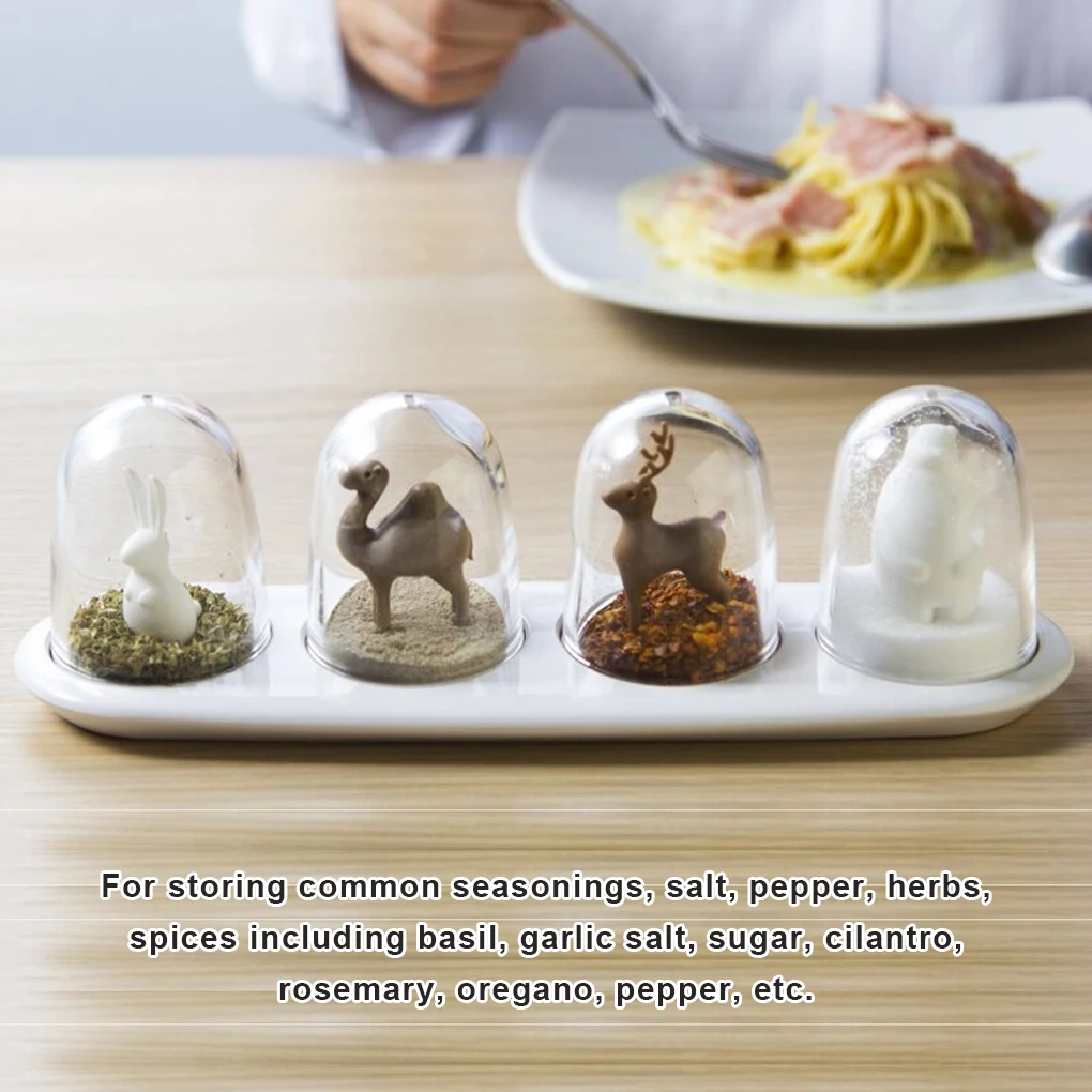 Set Spice Jar Plastic Lovely Reusable Washable Detachable Bottom Salt Pepper Shaker Indoor Household Kitchen Bottle
Set Spice Jar Plastic Lovely Reusable Washable Detachable Bottom Salt Pepper Shaker Indoor Household Kitchen Bottle