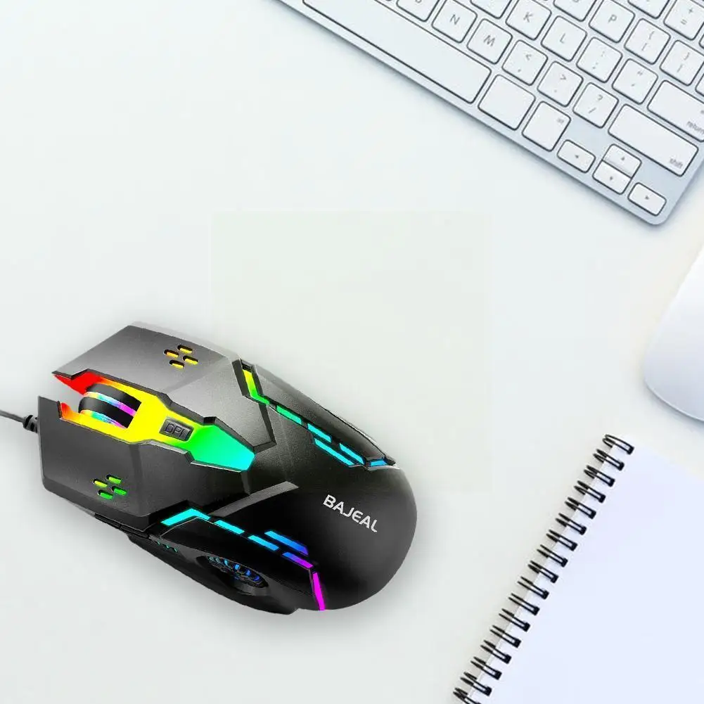 Ergonomic USB Wired Gaming Mouse 6 Buttons Adjustable LED Mouse 4 Laptop Gamer Mice Variable PC Computer Speed Speed DPI Ba W1Q6
Ergonomic USB Wired Gaming Mouse 6 Buttons Adjustable LED Mouse 4 Laptop Gamer Mice Variable PC Computer Speed Speed DPI Ba W1Q6