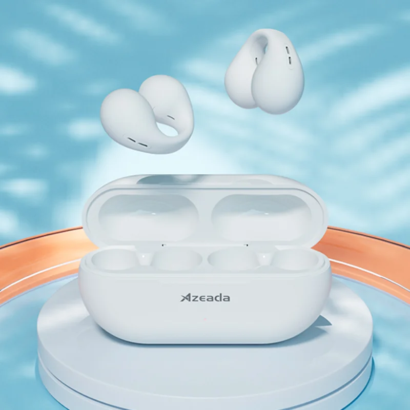 Azeada Earring Headphones Tws Ear Clip Earbuds Ear Clip Bt5.3 Touch Wireless Earphone Hifi Sports Headset For Ambie Ear Hook
Azeada Earring Headphones Tws Ear Clip Earbuds Ear Clip Bt5.3 Touch Wireless Earphone Hifi Sports Headset For Ambie Ear Hook