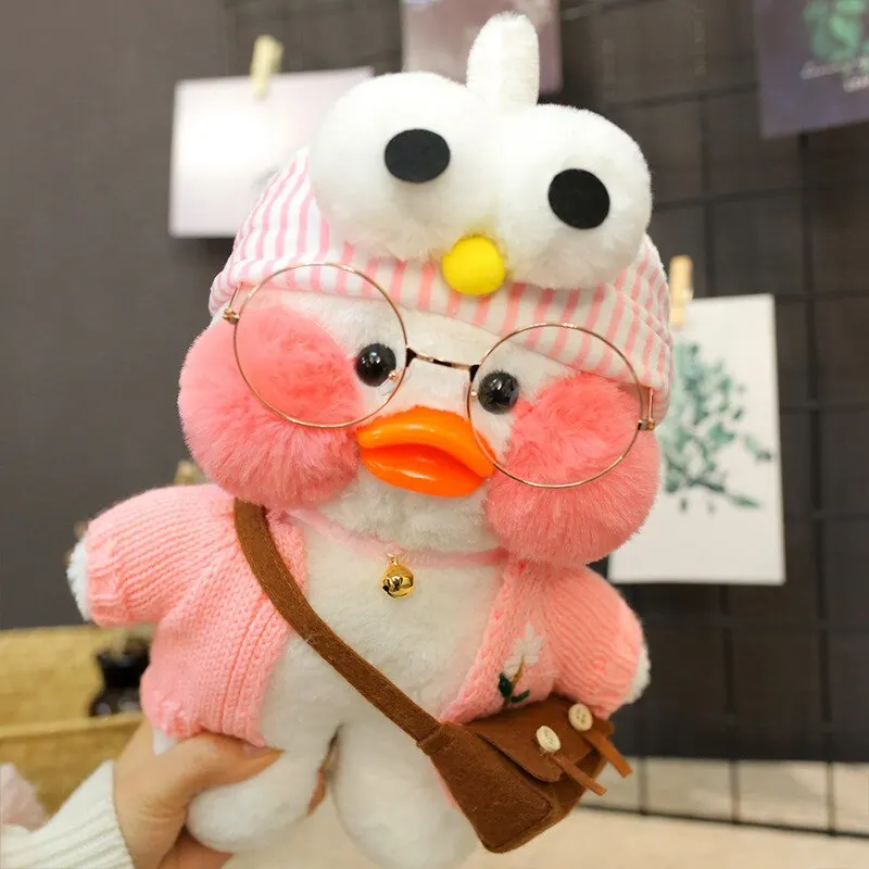 Wholesale 30cm Cute LaLafanfan Cafe Duck Plush Toy Stuffed Soft Kawaii Duck Doll Animal Pillow Birthday Gift for Kids Children
Wholesale 30cm Cute LaLafanfan Cafe Duck Plush Toy Stuffed Soft Kawaii Duck Doll Animal Pillow Birthday Gift for Kids Children