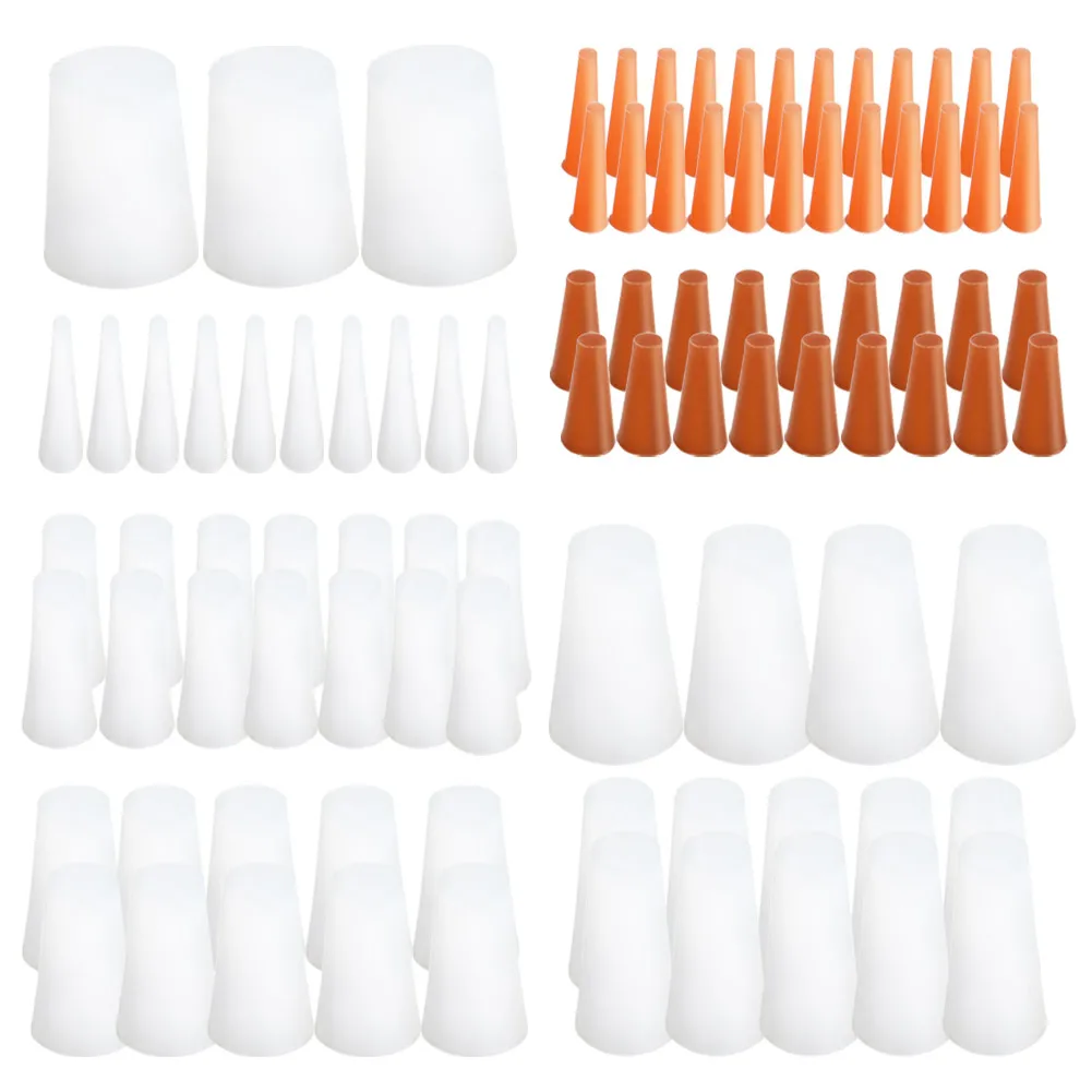 Replacement Useful Brand New Durable High Quality Silicone Cone Plugs High Temp 100Pcs/Set Accessories Classroom
Replacement Useful Brand New Durable High Quality Silicone Cone Plugs High Temp 100Pcs/Set Accessories Classroom