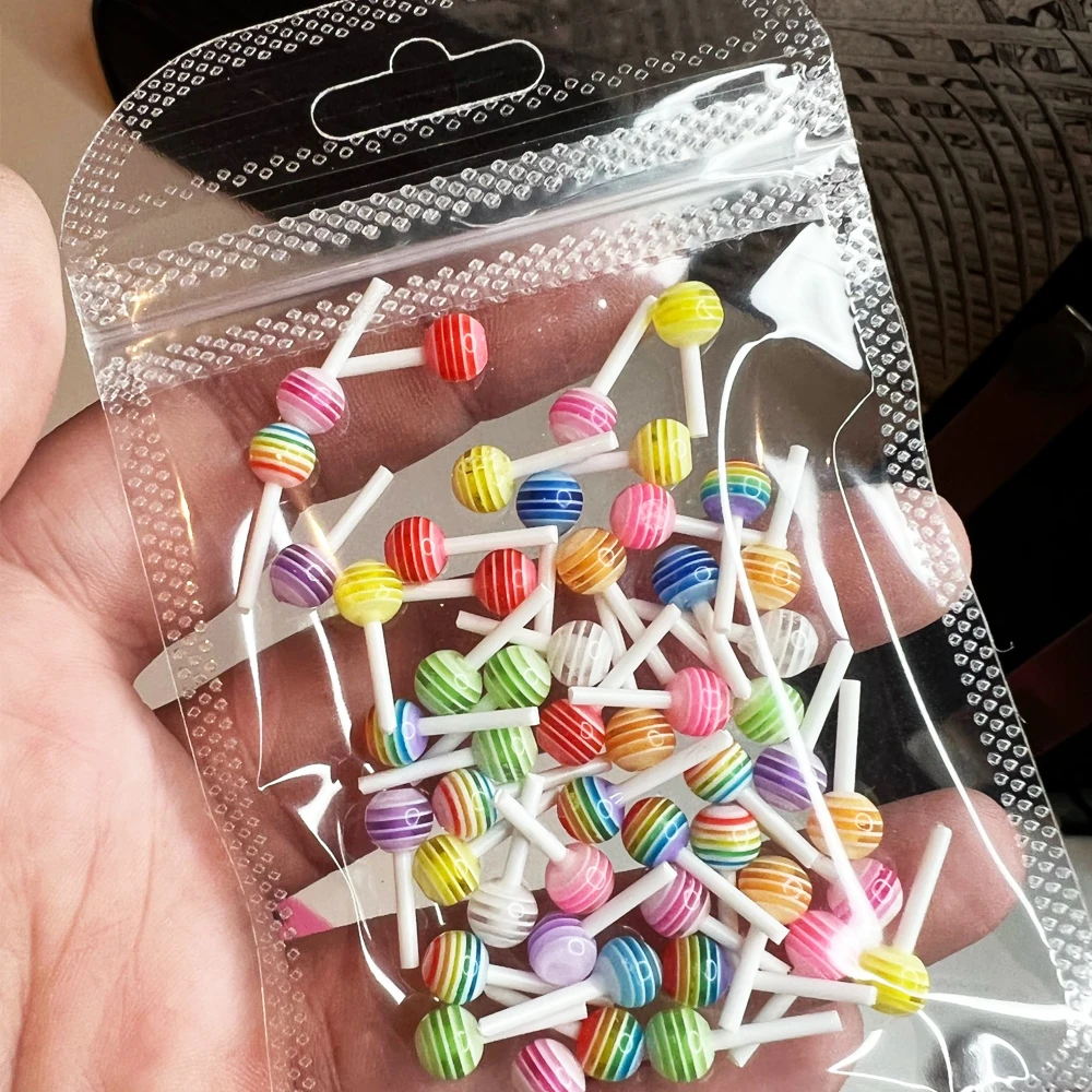 20/50Pcs Bear/Lollipop Nails Art Charms Colorful Cute Resin Decorations 3D Nail Jewelry Candy Accessories Press On Manicure 2022
20/50Pcs Bear/Lollipop Nails Art Charms Colorful Cute Resin Decorations 3D Nail Jewelry Candy Accessories Press On Manicure 2022