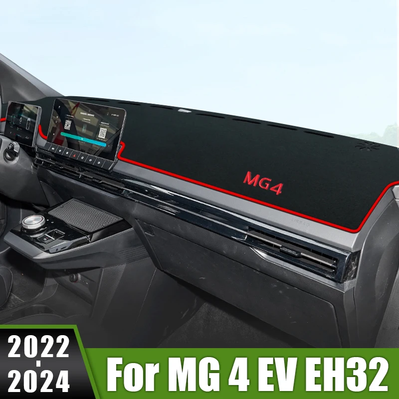 

For MG 4 MG4 EV Electric EH32 Mulan 2022 2023 2024 Car Dashboard Cover Sun Shade Mat Avoid Light Pad Non-Slip Case Accessories