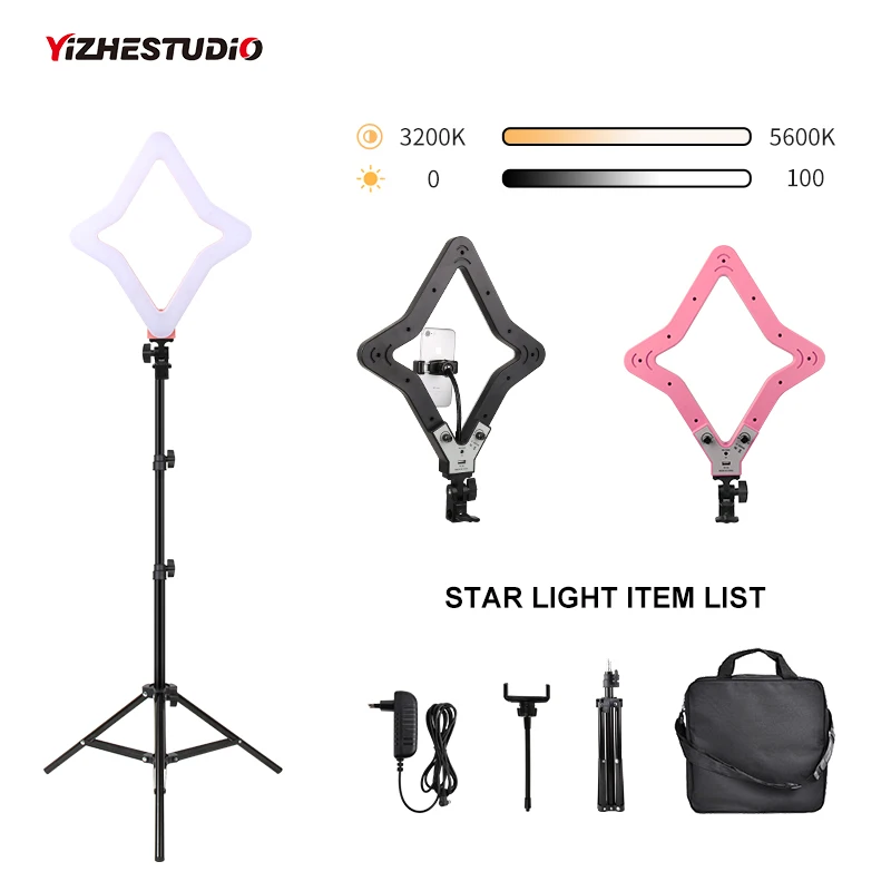 15 "светодиодный светильник кольца 3200-6500K Цветовая температура 0-100% яркость с USB кабель питания лампа для макияжа/фотостудии
15 "светодиодный светильник кольца 3200-6500K Цветовая температура 0-100% яркость с USB кабель питания лампа для макияжа/фотостудии