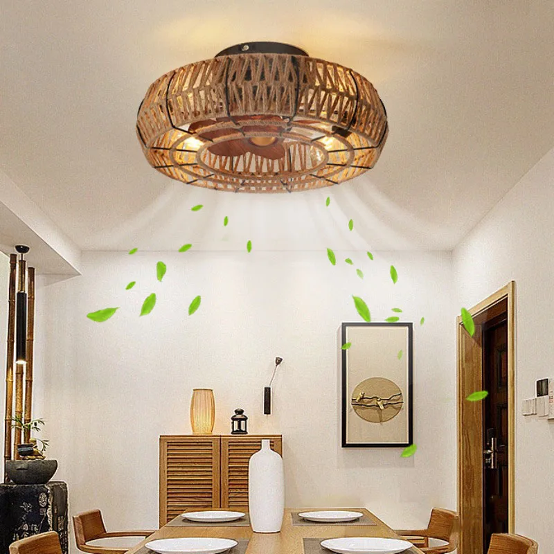 American Retro Cage Ceiling Fan Lamp Dining Room Bedroom Ceiling Lamp Hemp Rope InduStrial Wind Ceiling Fan With Light Remote
American Retro Cage Ceiling Fan Lamp Dining Room Bedroom Ceiling Lamp Hemp Rope InduStrial Wind Ceiling Fan With Light Remote
