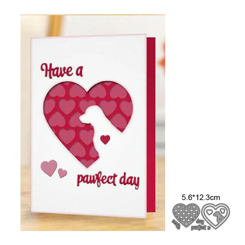 Metal Cutting Dies Love Heart Cat Dog Background Frame Wedding Scrapbooking Stencils DIY Album Cards Decoration Embossing
Metal Cutting Dies Love Heart Cat Dog Background Frame Wedding Scrapbooking Stencils DIY Album Cards Decoration Embossing