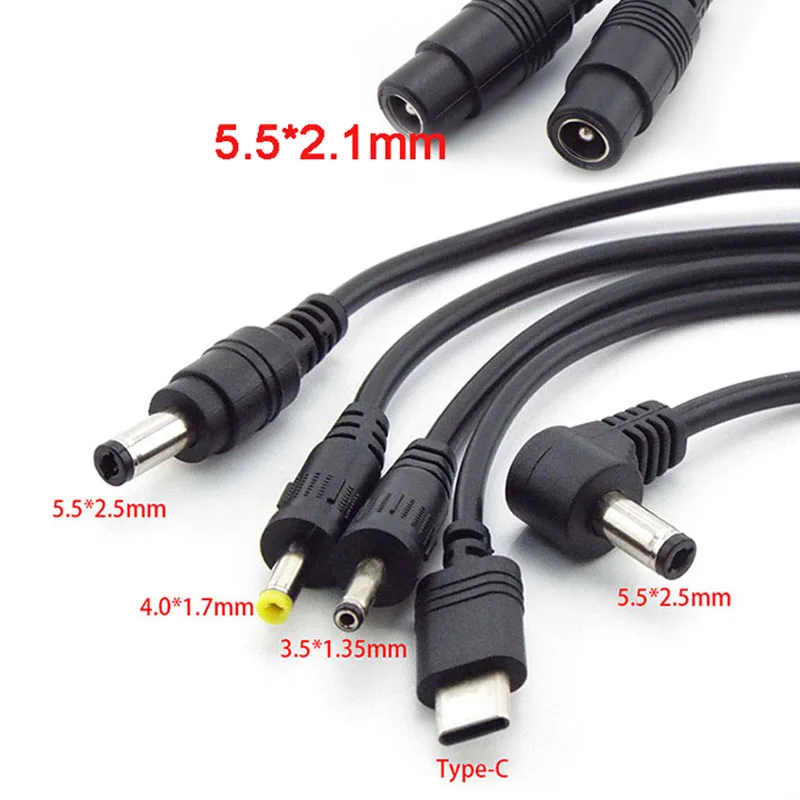 Преобразователь постоянного тока для ноутбука, компьютера, 5,5x2,1 мм, разъем «Мама»-«папа» постоянного тока x мм, Кабель с разъемом типа C
Преобразователь постоянного тока для ноутбука, компьютера, 5,5x2,1 мм, разъем «Мама»-«папа» постоянного тока x мм, Кабель с разъемом типа C