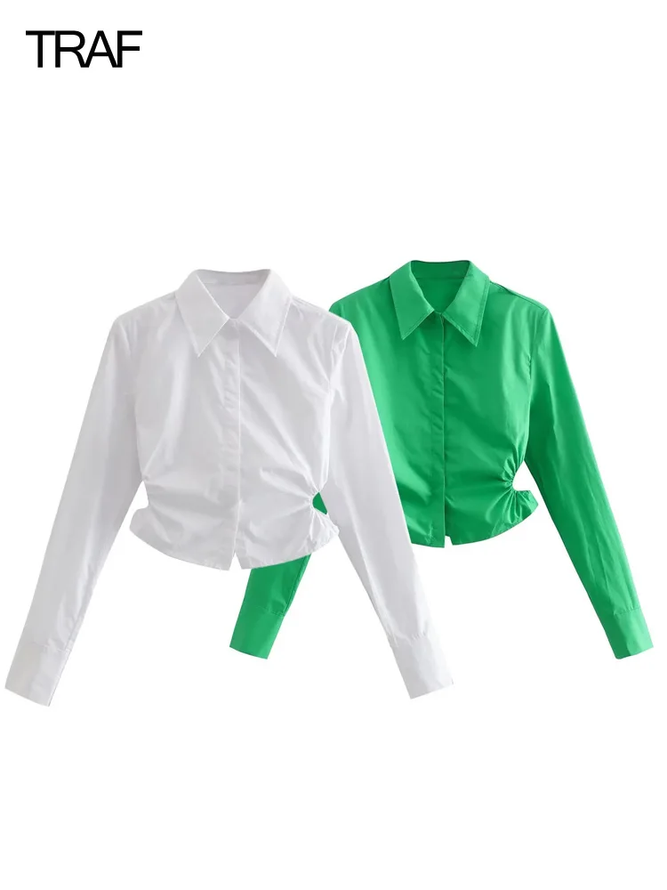 Женская рубашка-кардиган на пуговицах, с длинным рукавом
Женская рубашка-кардиган на пуговицах, с длинным рукавом