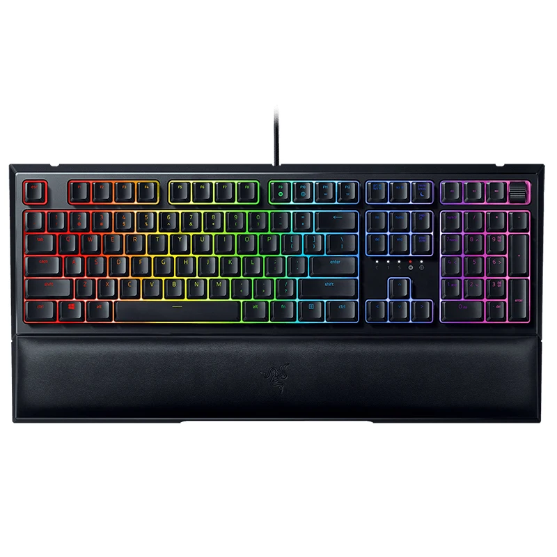 Razer Ornata V2 Mecha-membrane keyboard RGB Backlighting Keyboard with Multi-function Digital Wheel and Media Keys
Razer Ornata V2 Mecha-membrane keyboard RGB Backlighting Keyboard with Multi-function Digital Wheel and Media Keys