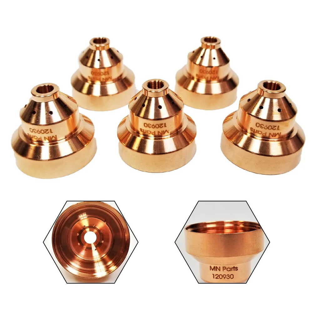 5PCS 120930 Plasma Torch Shield Cup Tip Electrode Nozzle Plasma Welding Cutting Torch Consumable For 1250 Plasma Cutting Torch
5PCS 120930 Plasma Torch Shield Cup Tip Electrode Nozzle Plasma Welding Cutting Torch Consumable For 1250 Plasma Cutting Torch