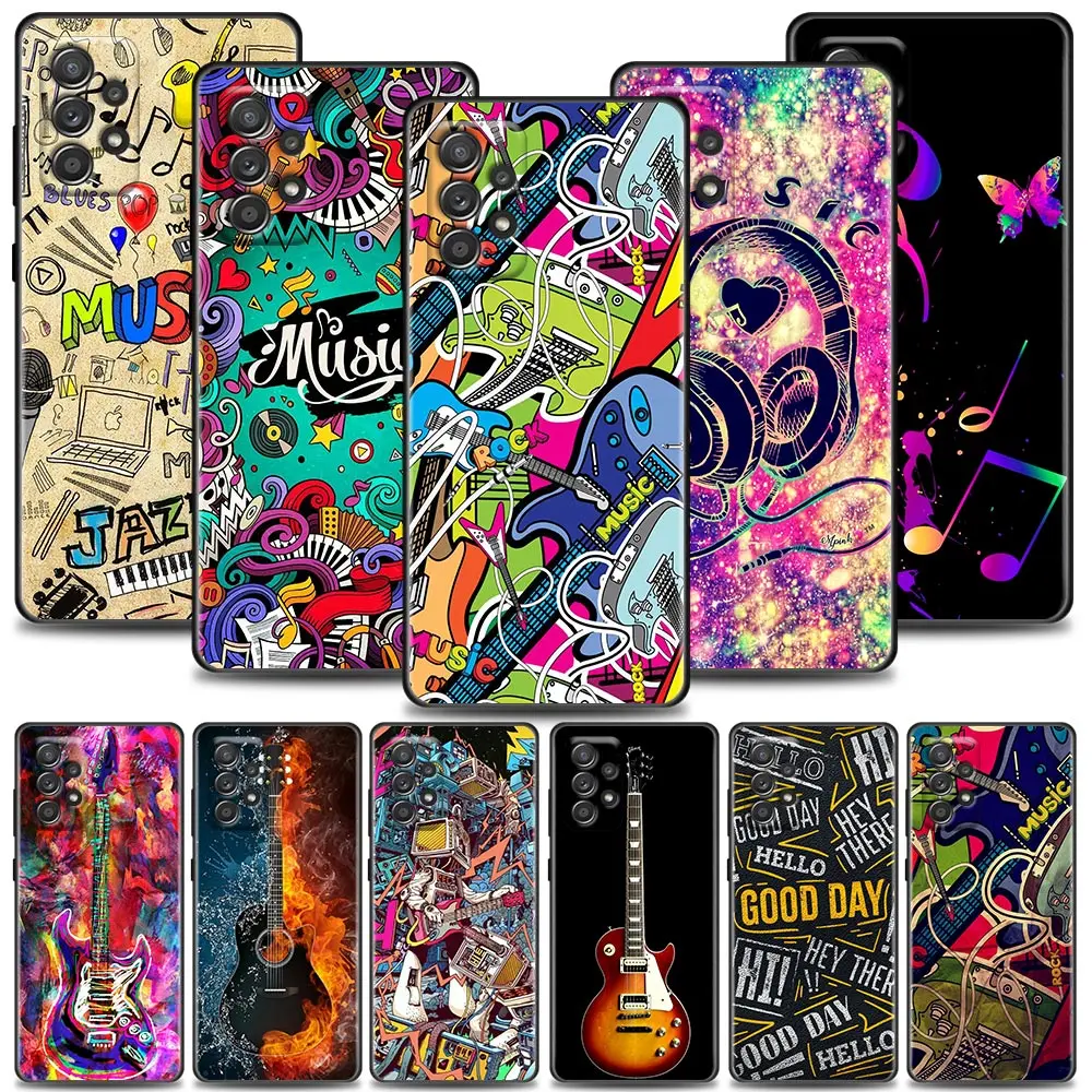 Music Rock Guitar Microphone Violin Case For Samsung A52s Cover Galaxy A52 A72 A71 A51 A32 A53 A73 A21S A23 A22 A13 A02s Fundas
Music Rock Guitar Microphone Violin Case For Samsung A52s Cover Galaxy A52 A72 A71 A51 A32 A53 A73 A21S A23 A22 A13 A02s Fundas