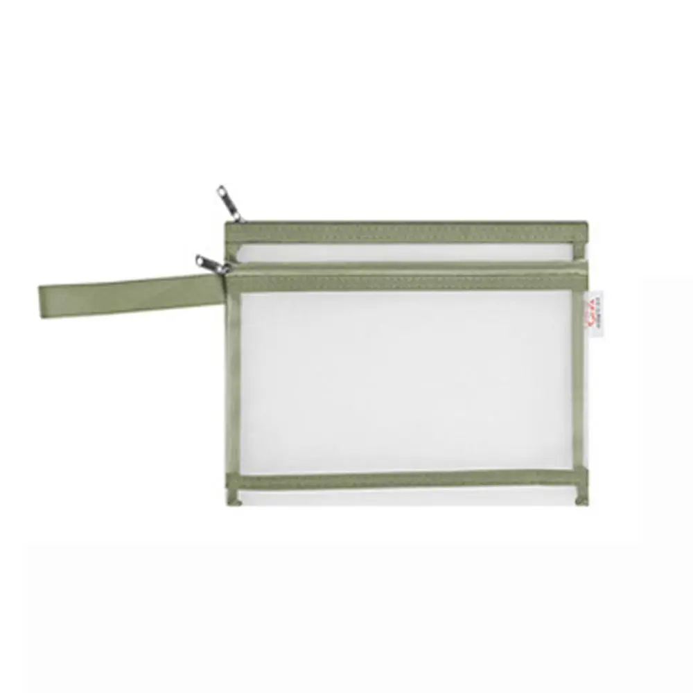 Двухслойная сумка-карандаш из водостойкого ПВХ для документов А4/А5 
Двухслойная сумка-карандаш из водостойкого ПВХ для документов А4/А5