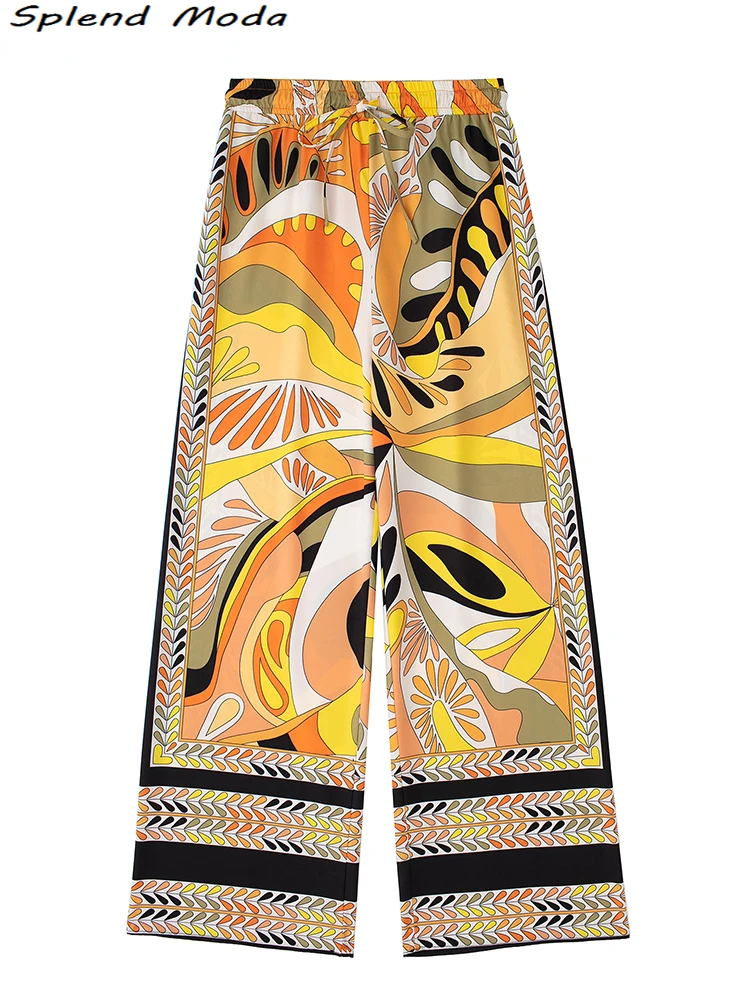 2022 Za Women Summer Young Chic Fashion Printed Straight Pants Streetwear Elastic Waist Ankle Trousers Casual Long Pant
2022 Za Women Summer Young Chic Fashion Printed Straight Pants Streetwear Elastic Waist Ankle Trousers Casual Long Pant