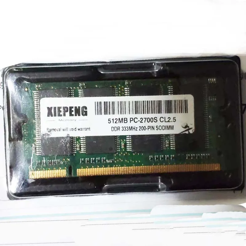 for PowerBook 6,4 5,3 5,4 M9110LL M9183LL M9421LL M9422LL M9462LL RAM 1GB DDR 333 PC2700S RAM 512MB DDR-333MHz Notebook Memory
for PowerBook 6,4 5,3 5,4 M9110LL M9183LL M9421LL M9422LL M9462LL RAM 1GB DDR 333 PC2700S RAM 512MB DDR-333MHz Notebook Memory