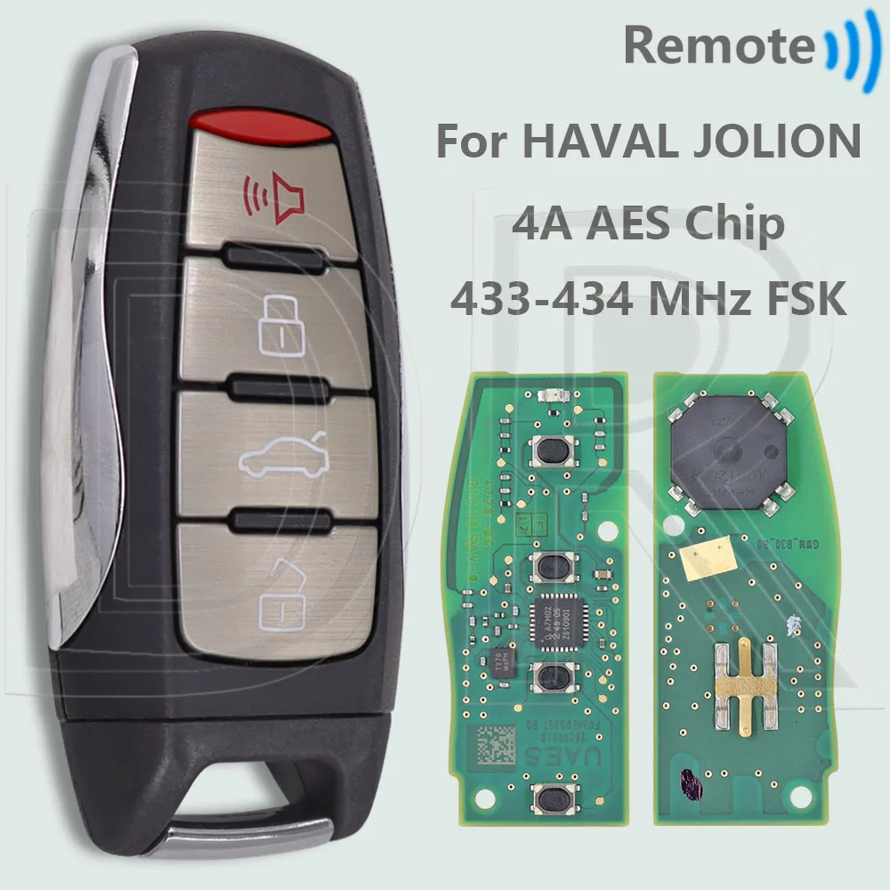 DR оригинальный ID46/ID47/4A чип 433/434 МГц печатная плата OEM корпус бесконтактный автомобильный дистанционный ключ для Great Wall Haval H2S H6 H7 H8 H9 JOLION 
DR оригинальный ID46/ID47/4A чип 433/434 МГц печатная плата OEM корпус бесконтактный автомобильный дистанционный ключ для Great Wall Haval H2S H6 H7 H8 H9 JOLION