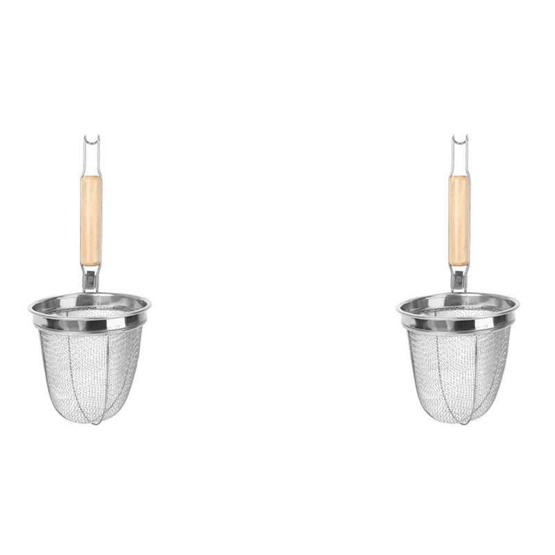 2X Noodle Strainer Stainless Steel Noodle Basket Multifunction Serving Basket Kitchen Strainer Drainer Kitchen Utensil
2X Noodle Strainer Stainless Steel Noodle Basket Multifunction Serving Basket Kitchen Strainer Drainer Kitchen Utensil