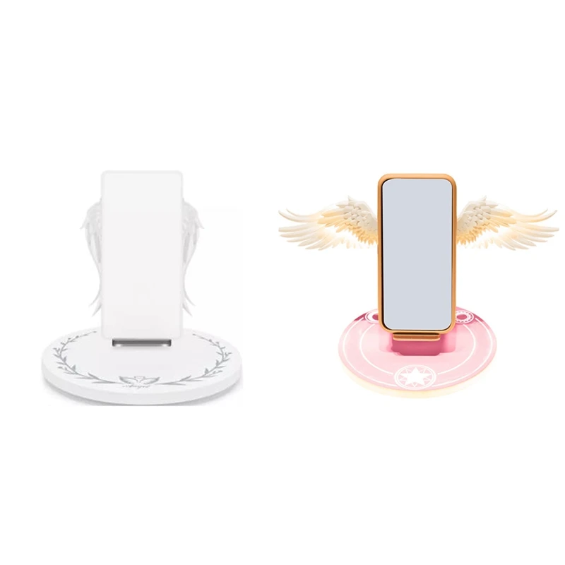 Universal LED Qi Wireless Charging Base 10W Angel Wing Provides Fast Wireless Charger For Mobile Phone
Universal LED Qi Wireless Charging Base 10W Angel Wing Provides Fast Wireless Charger For Mobile Phone