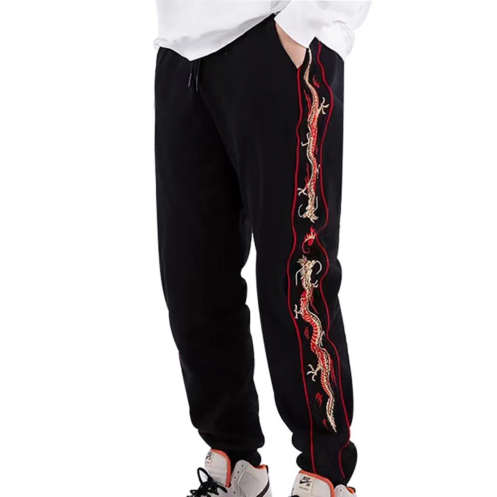 Japanese Streetwear Jogger Dragon Embroidery Fashion Pants Men Casual Sweatpants
Japanese Streetwear Jogger Dragon Embroidery Fashion Pants Men Casual Sweatpants
