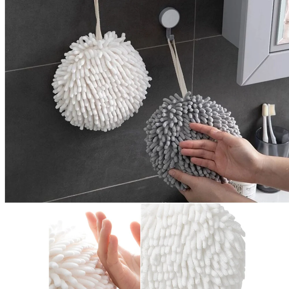 1pc Quick Dry Soft Absorbent Microfiber Towels Hand Towels Kitchen Bathroom Hand Towel Ball with Hanging Loop Cleaning Cloth
1pc Quick Dry Soft Absorbent Microfiber Towels Hand Towels Kitchen Bathroom Hand Towel Ball with Hanging Loop Cleaning Cloth