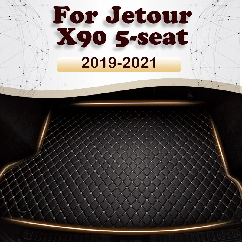 Коврик для багажника автомобиля Jetour X90 5-Seat 2019 2020 2021, аксессуары для автомобиля под заказ, украшение интерьера автомобиля
Коврик для багажника автомобиля Jetour X90 5-Seat 2019 2020 2021, аксессуары для автомобиля под заказ, украшение интерьера автомобиля