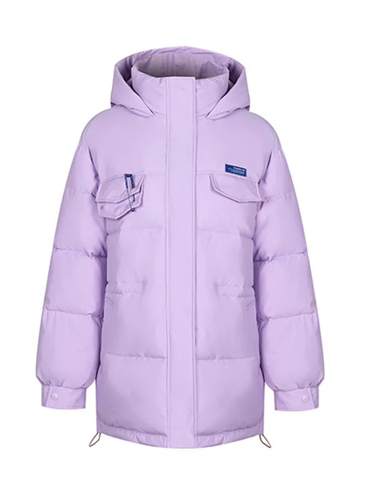 Женская зимняя куртка с капюшоном, с хлопковой подкладкой, средней длины
Женская зимняя куртка с капюшоном, с хлопковой подкладкой, средней длины