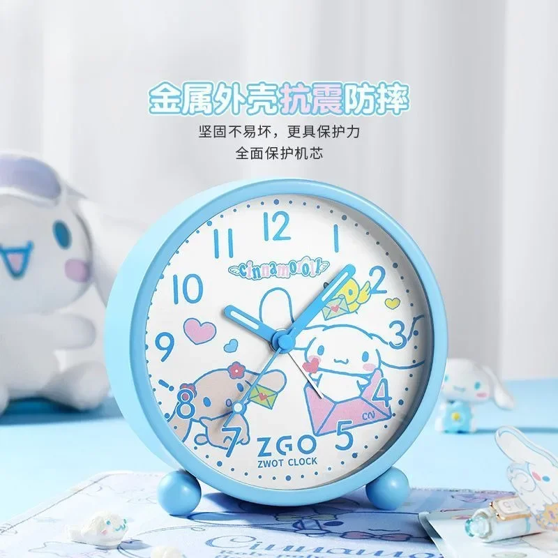 Милый анимационный периферический Коричный будильник Sanrio мультяшный светящийся