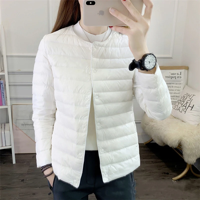 Golf Down Jacket Ladies Lightweight Sports Fashion Top Warm White Duck Down Golf Short Collarless Jacket
Golf Down Jacket Ladies Lightweight Sports Fashion Top Warm White Duck Down Golf Short Collarless Jacket