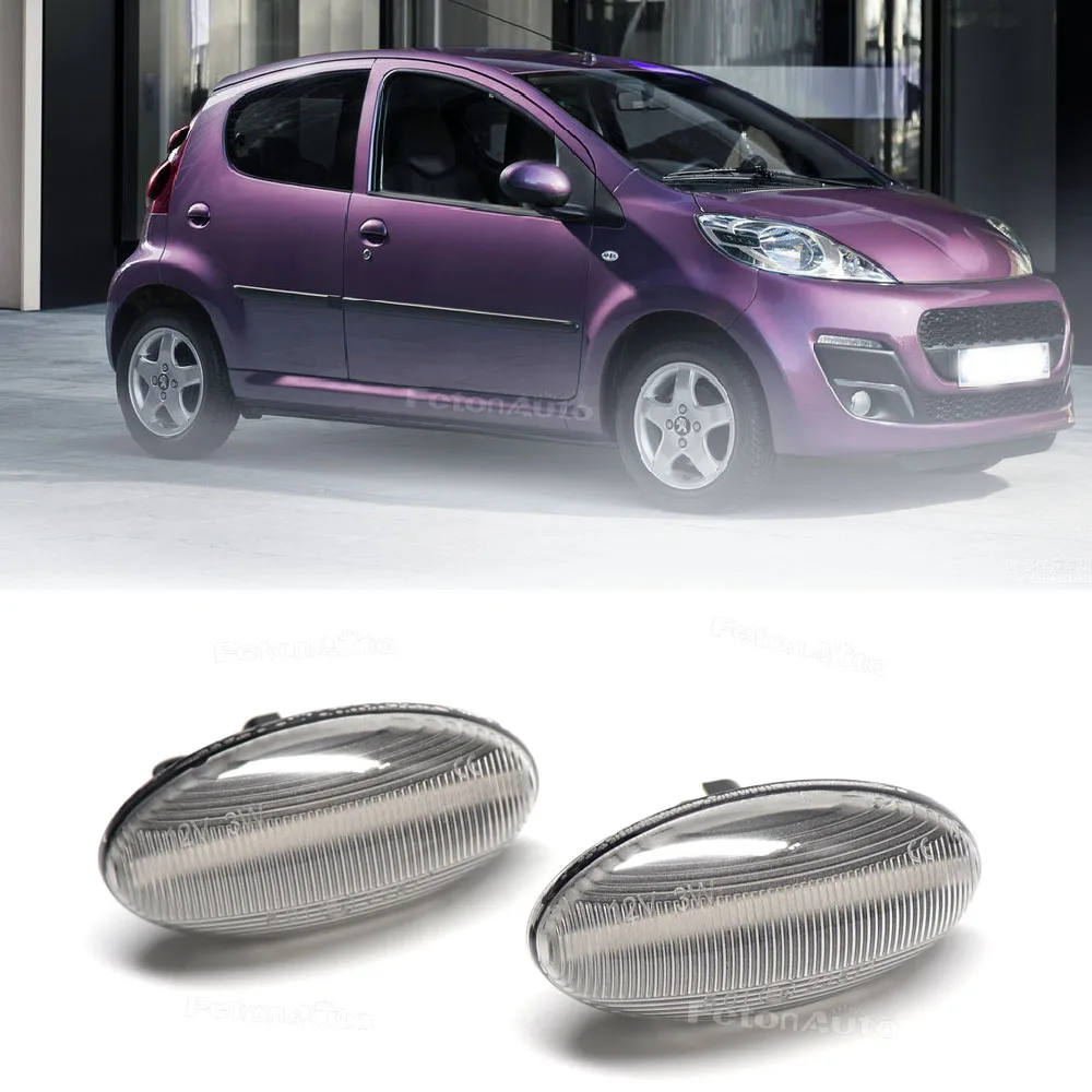Светодиодный динамический поворотный сигнал для Citroen C1 C2 C3 C5 Peugeot 307 206 407 107 607
Светодиодный динамический поворотный сигнал для Citroen C1 C2 C3 C5 Peugeot 307 206 407 107 607