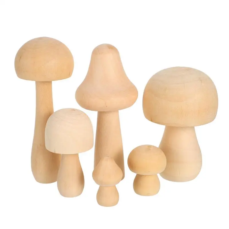 Unpainted Wooden Mushroom Natural Unfinished Wooden Mushrooms Blank Craft Wooden Mushroom For Children's Arts And DIY Crafts
Unpainted Wooden Mushroom Natural Unfinished Wooden Mushrooms Blank Craft Wooden Mushroom For Children's Arts And DIY Crafts