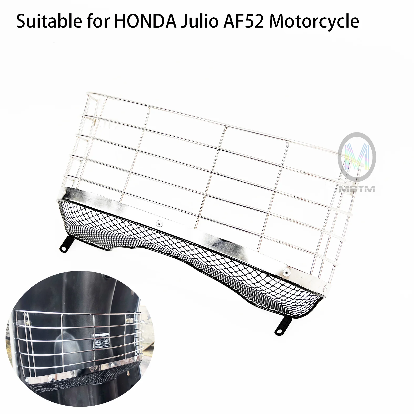 Suitable for HONDA Julio AF52 Motorcycle Storage box purchase bag storage fruit and vegetable basket
Suitable for HONDA Julio AF52 Motorcycle Storage box purchase bag storage fruit and vegetable basket